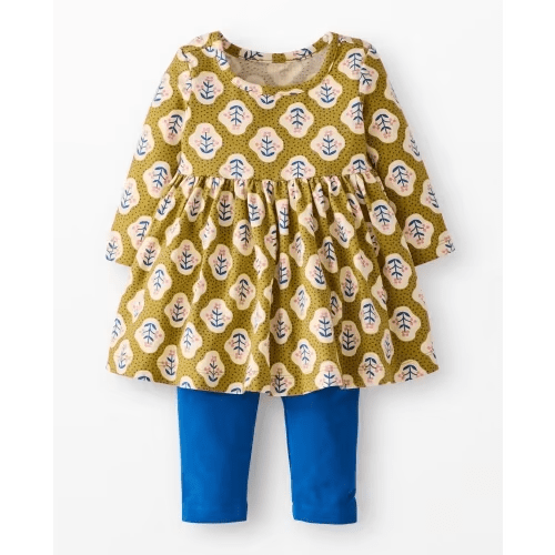 Baby Holiday Skater Dress & Leggings Set | Hanna Andersson