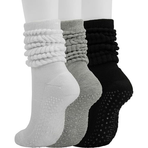 No Slip Hospital Socks