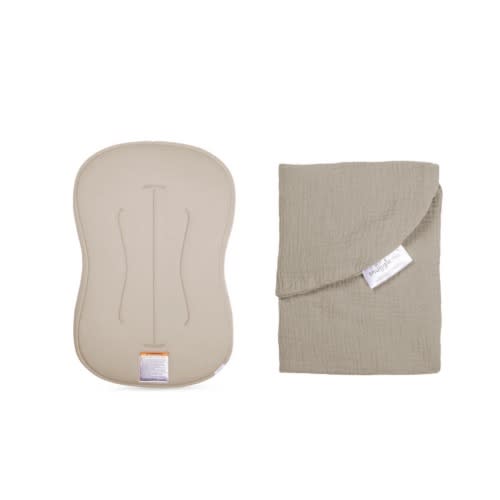 Lounger Curve + Muslin Cover Set | Birch