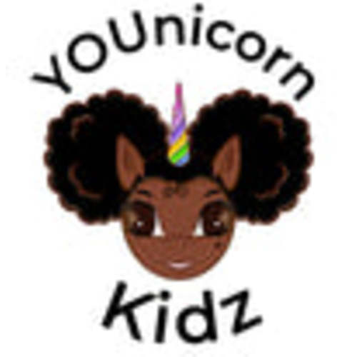 Chloe, Black Unicorn Plush Toy with Afro Puffs - 15 inch | YOUnicorn Kidz