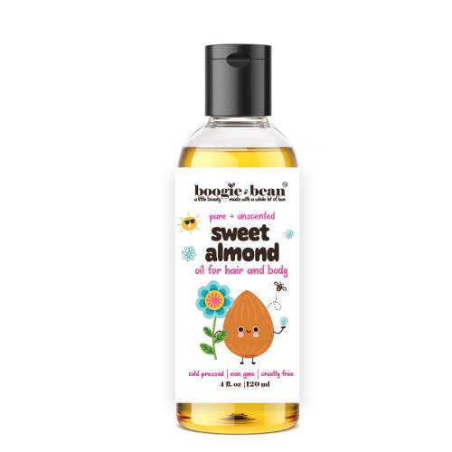 Sweet Almond Oil for Skin, Pure Sweet Almond Oil for Baby, Kids and Toddler Hair, Baby Oil and Carrier Oil