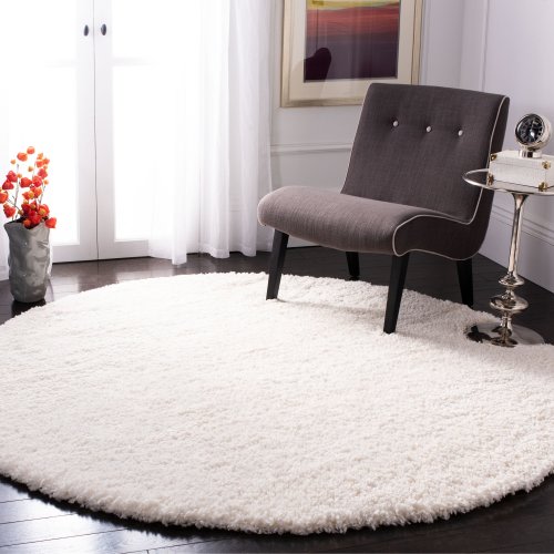 SAFAVIEH Fontana Shag Kimberlie Solid 2-inch Thick Rug