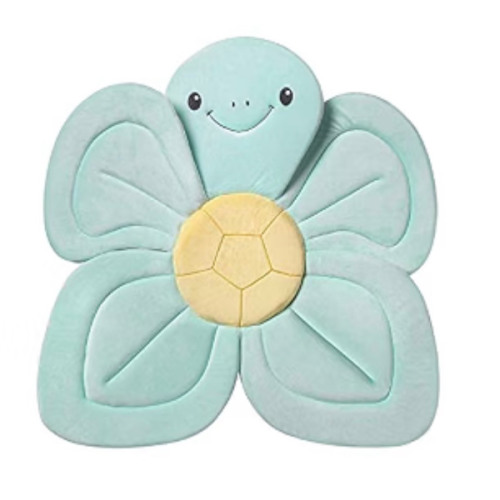 Nuby Turtle Baby Bath Cushion | 0-6 Months - Turquoise