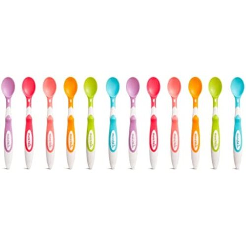 Munchkin 12 Piece Soft-Tip Infant Spoons