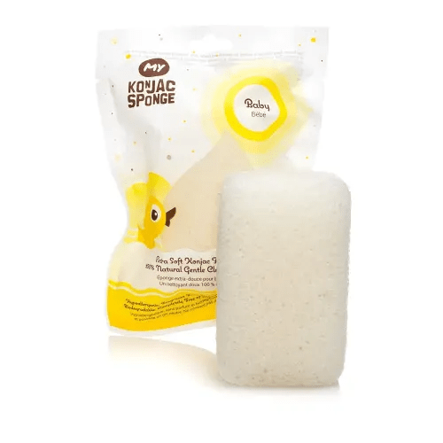 | 100% All Natural Pure Baby Bath Sponge. Extra Soft & Gentle. Hypoallergenic and Completely Free of Fragrance, Coloring, Additives, Sulfates, Parabens, Phthalates & Petroleum