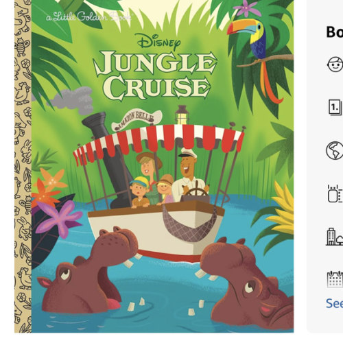 Jungle Cruise (Disney Classic) (Little Golden Book)
