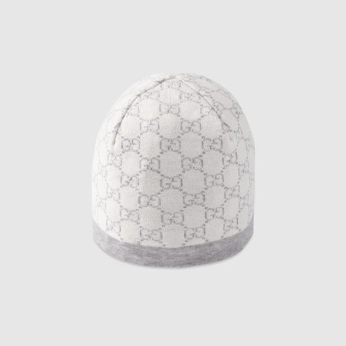 Baby GG pattern wool hat