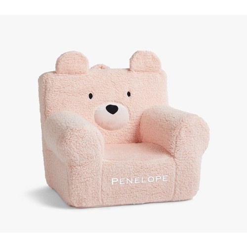 Kids Anywhere Chair®, Blush Sherpa Bear