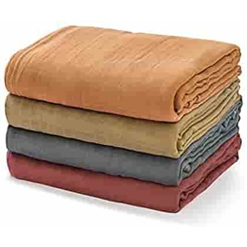 Momcozy Muslin Swaddle Blankets, Soft Silky Baby Blankets for Baby Boys & Girls, 4-Pack Breathable and Skin-Friendly Baby Swaddle, Baby Blankets Unisex, 47 x 47 inches