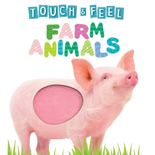 Touch and Feel Farm Animals - Novelty Book - Children's Board Book - Interactive Fun Child's Book