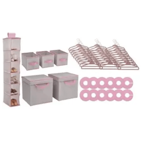 baby girl hanger and storage set - Google Search
