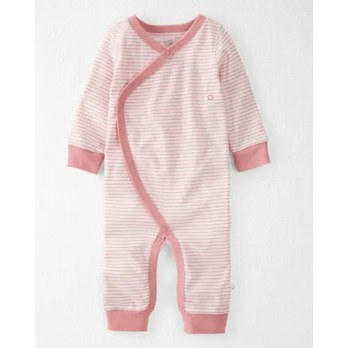 Baby Girl Organic Cotton Wrap Sleep & Play Pajamas - Little Planet | Carter's