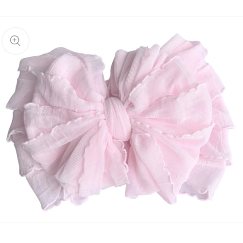 Perfect Pink Ruffle Headband – Ella Marina Baby