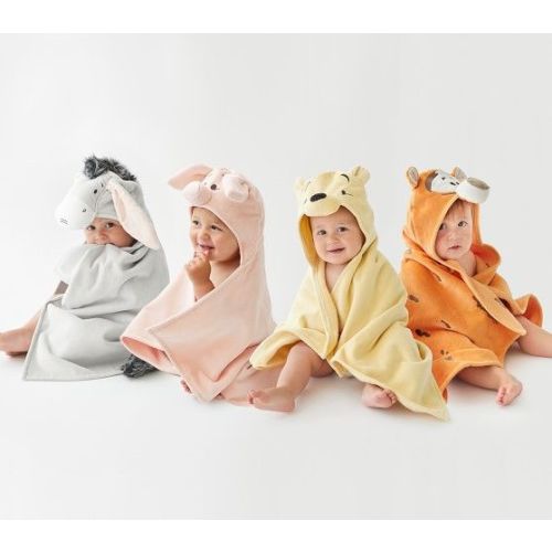 Disney Winnie the Pooh Baby Hooded Towel #pbkids | Hooded baby towel, Winnie the pooh nursery