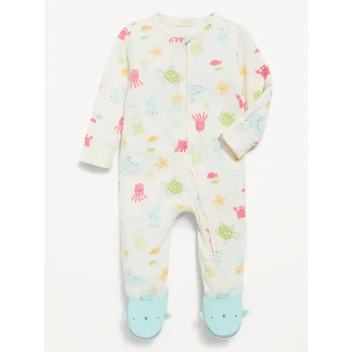 2-Way-Zip Sleep & Play Footed One-Piece for Baby