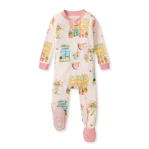 Les Fleurs Organic Cotton Sleeper – Burt's Bees Baby