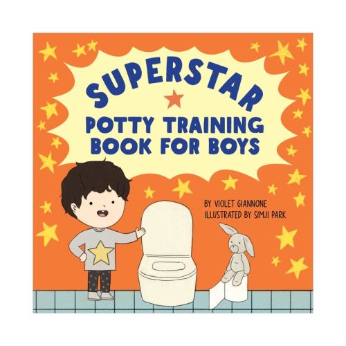 Superstar Potty Training Book for Boys - by Violet Giannone (Paperback)