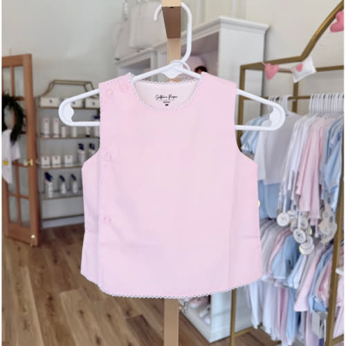 Light Pink 2 Piece Diaper Set – Little Stitches & Co.