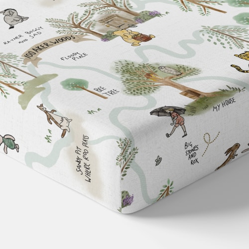 100 Acre Map Crib Sheet