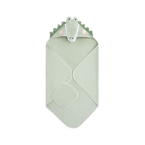 Super Soft Animal Baby Hooded Towel & Washcloth Set