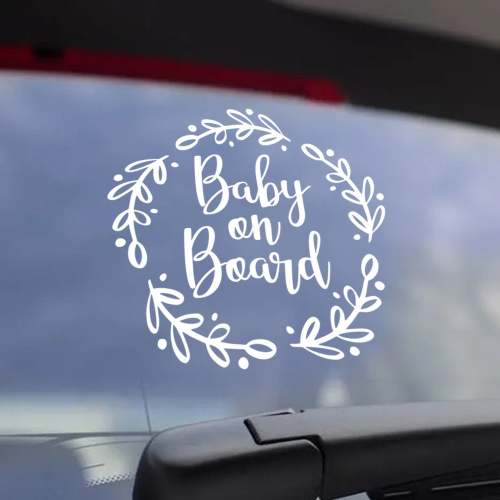 Baby on Board Sticker