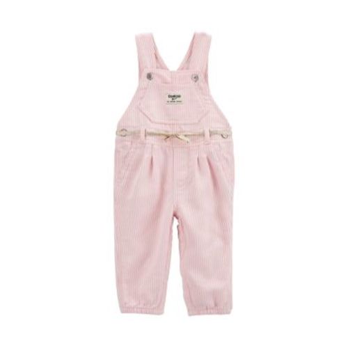 Baby Girls Knit Overalls