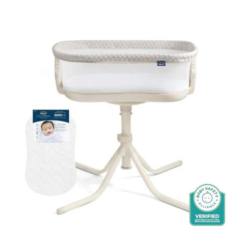 Halo BassiNest Swivel Sleeper 4.0 Air with Dreamweave Breathable Pad – Bambi Baby