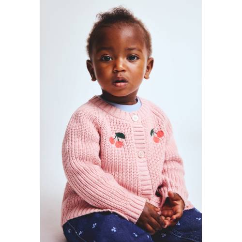 CARDIGAN WITH EMBROIDERED DETAILS