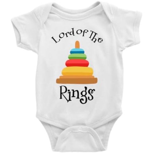 Lord of The Rings Funny Baby Clothes Infant Newborn Organic Bodysuit Romper