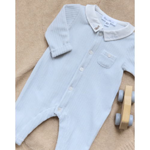 Blue Velvet Celestial Romper