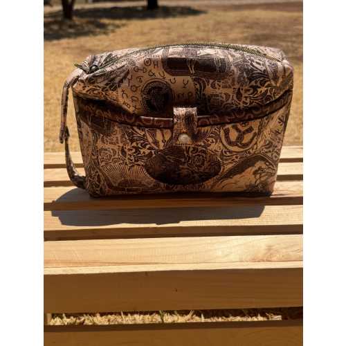 Handmade Western Diaper and Wipe Pouch