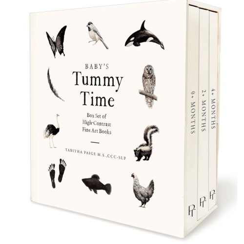 Baby's Tummy Time Book Box Set