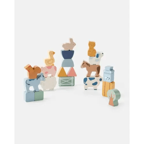 Farm Animals Wooden Activity Toy Set | Carter's