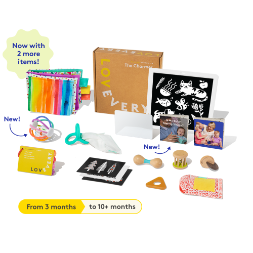 The Charmer Play Kit | 3- to 4-Month-Old Baby Toys | Lovevery
