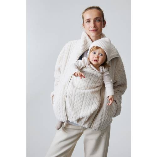 MAMA BEFORE & AFTER BABYWEARING FLEECE JACKET