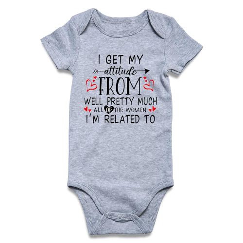 BFUSTYLE Baby Boy Girl Funny Romper Infant Bodysuit 0-18 Months