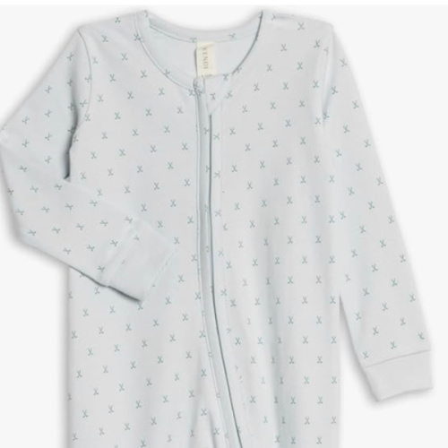 Colored Organics Baby Zip-Up Footed Sleeper with 2-Way Zipper - Organic Cotton Pajamas