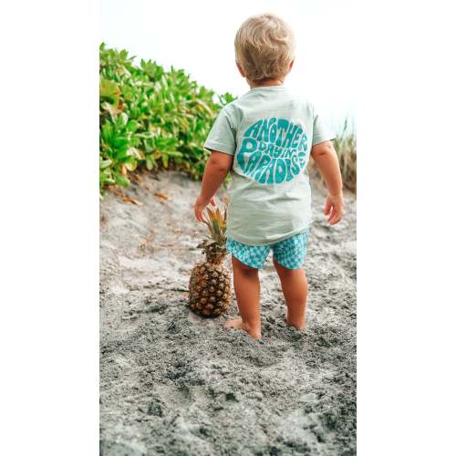 Green Another Day in Paradise Toddler Tee