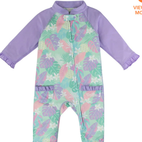 Baby Girl's One-Piece Swimsuit | Certified UPF 50+ – UV Skinz®