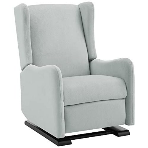 Baby Relax Rylee Gliding Recliner, Light Gray