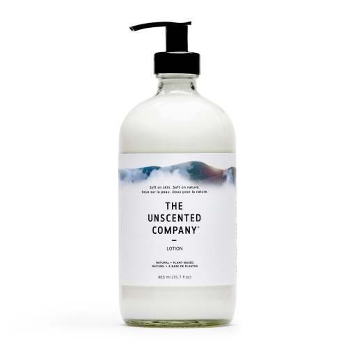 Unscented Body Lotion Glass – Biodegradable Formula & Vegan | TUC – Unscented Co.