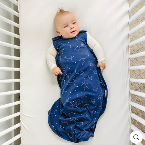 4 Season® Ultimate Baby Sleep Bag, Merino Wool & Organic Cotton, Night Sky™
