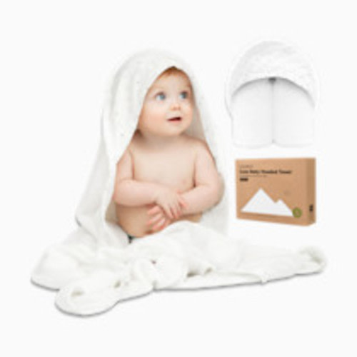 KeaBabies Hooded Baby Towel for Newborn - Viscose Derived from Bamboo Large Baby Bath Towels with Hood for Boys, Girls, Toddler, Extra Absorbent & Soft Newborn Bath Essentials (KeaStory, Regular)