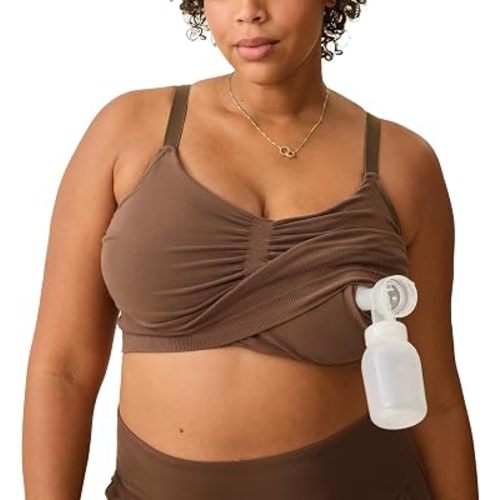 Kindred Bravely Sublime Hands Free Pumping Lounge & Sleep Bra, Nursing Bra
