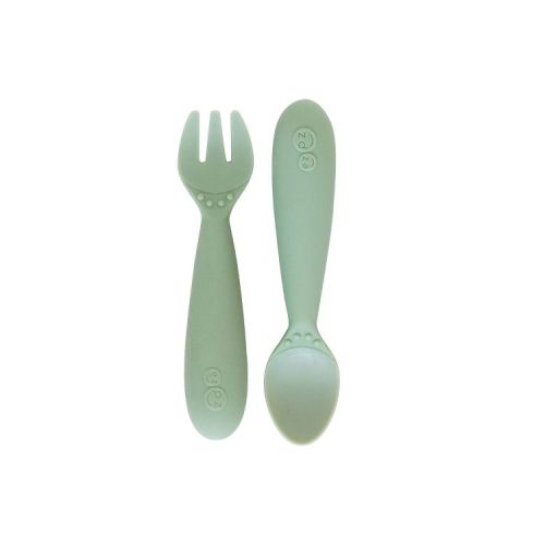 ezpz Mini Utensils - Sage - 2pk