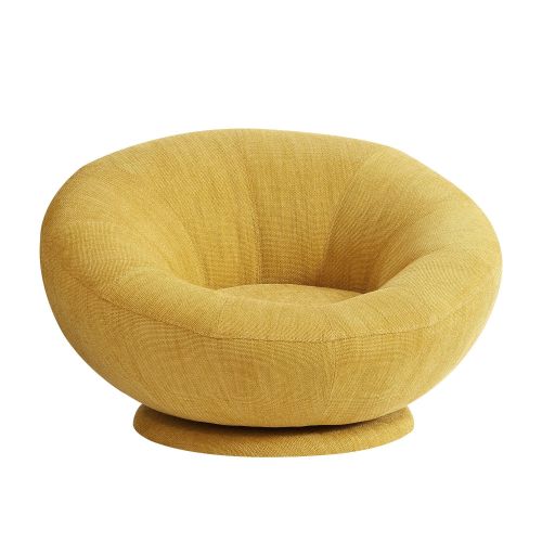Groovy Swivel Chair, Dark Horseradish