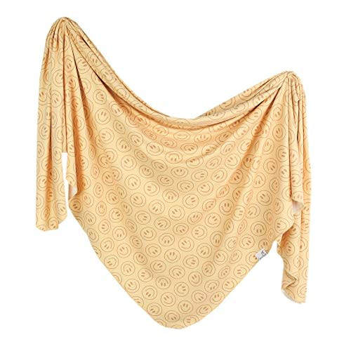 Copper Pearl Baby Swaddle Blanket - Premium Knit Baby Blanket, Large Soft Stretchy Receiving Blankets for Baby Boy and Girl, Swaddles for Newborn, Infant, and Toddler (Vance)