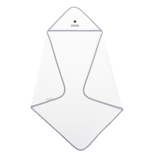 Gingham Baby Hooded Towels | Pottery Barn Kids