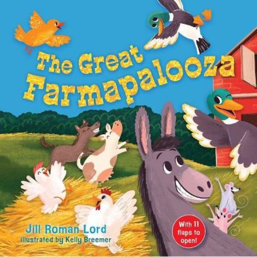 The Great Farmapalooza - by Jill Roman Lord (Board Book)