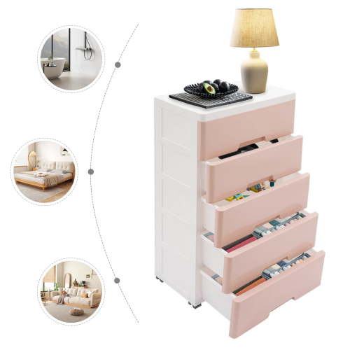 Plastic Drawers Dresser Storage Cabinet with Drawers Closet Drawers Tall Dresser Organizer for Bedrooms